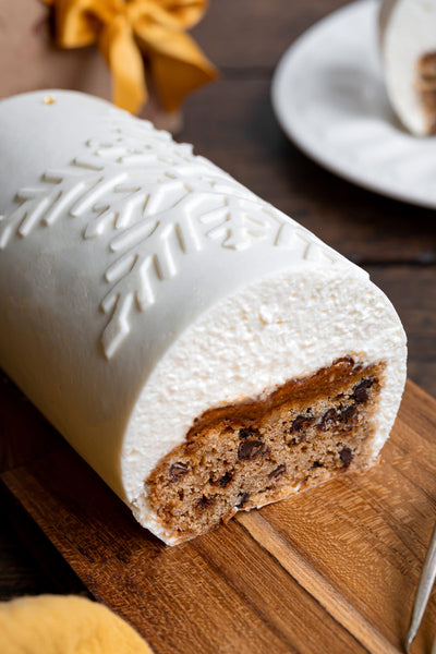Bûche de Noël Snow Cookie