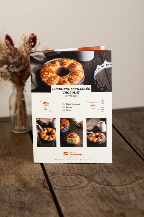 Recette Couronne Feuilletée Chocolat