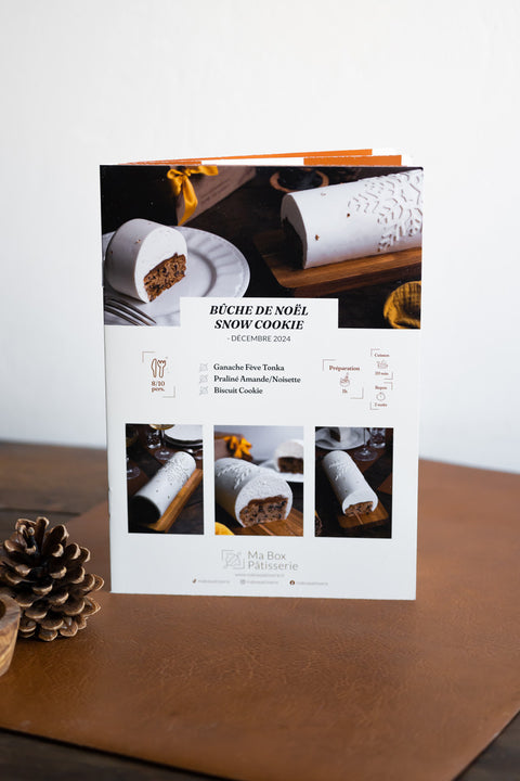 Recette Bûche de Noël Snow Cookie
