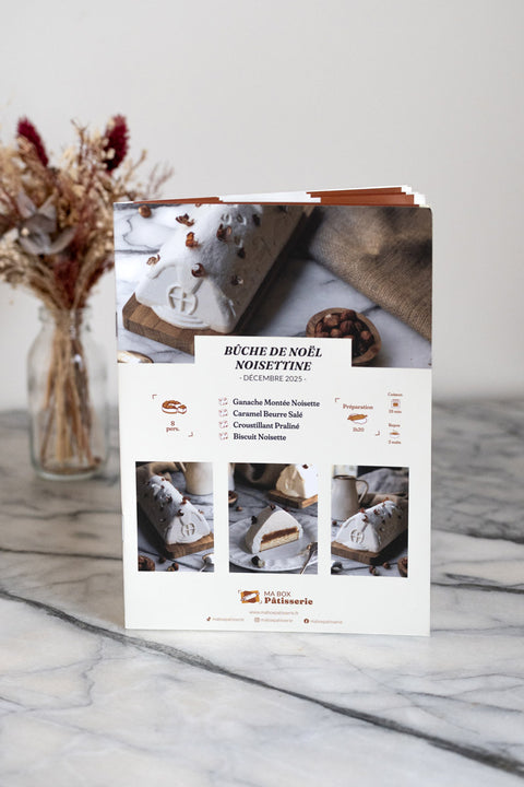 Recette Bûche de Noël Noisettine