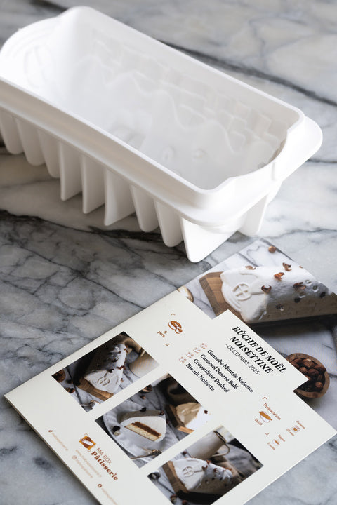 Moule Silikomart + Recette Bûche de Noël Noisettine
