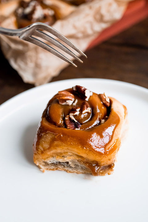 Cinnamon Rolls Pécan Caramel