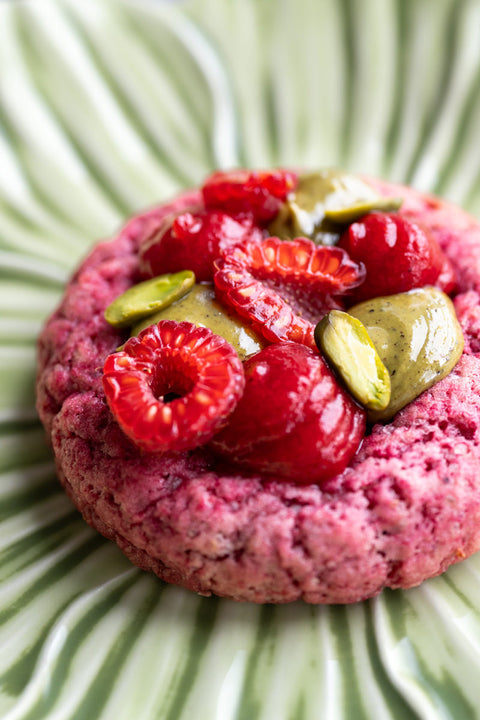 Recette Cookies Framboises Pistaches