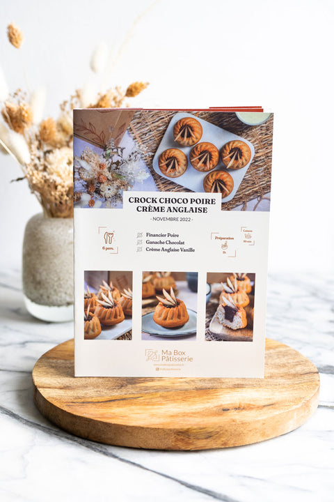 Recette Crock Choco Poire Crème Anglaise Vanille