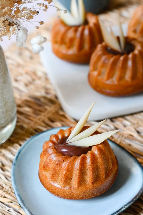 Crock Choco Poire Crème Anglaise Vanille