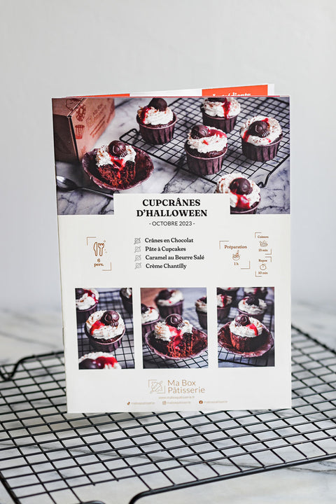 Recette Cupcrânes d’Halloween