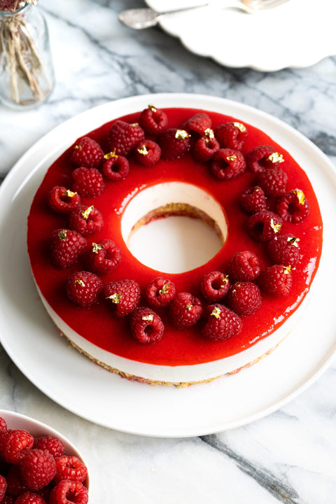 Recette Entremets Douceur Framboise