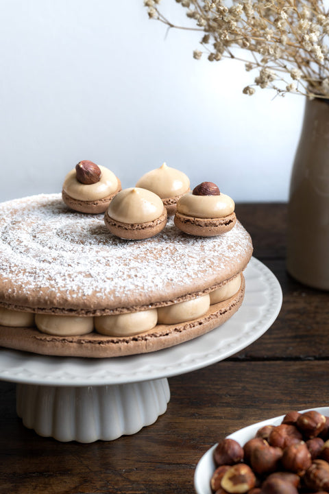 Recette Entremets Macaron Noisette