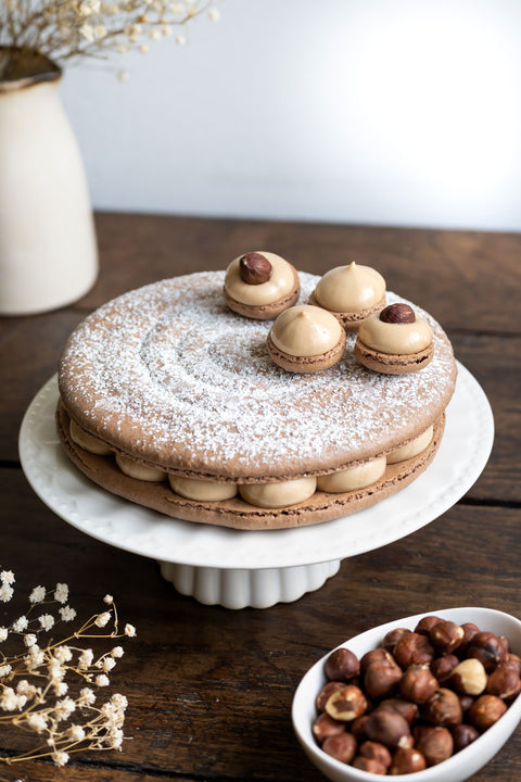 Recette Entremets Macaron Noisette