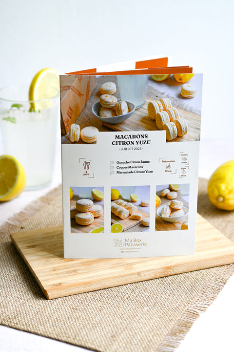 Recette Macarons Citron Yuzu