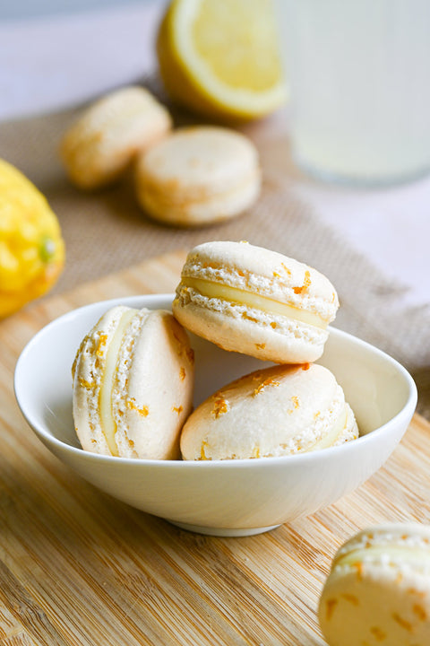 Macarons Citron Yuzu