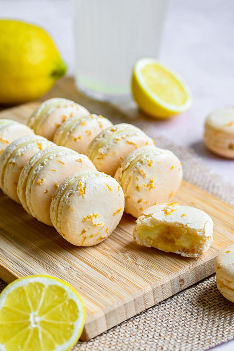 Macarons Citron Yuzu