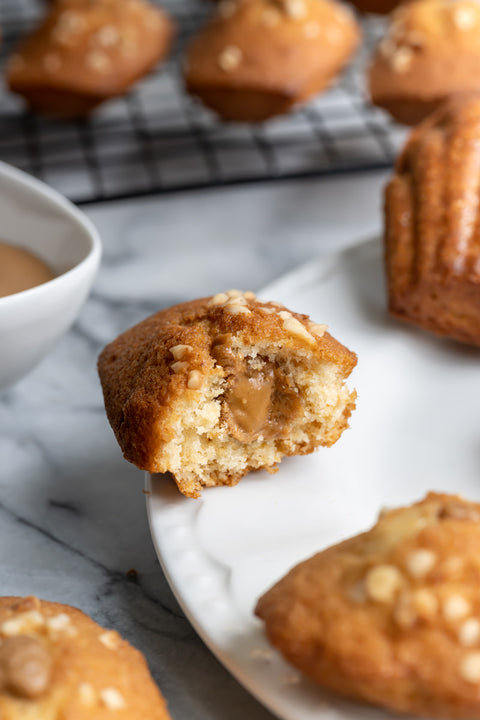 Madeleines Praliné Sésame