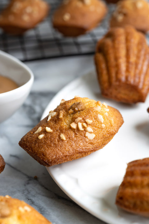 Madeleines Praliné Sésame