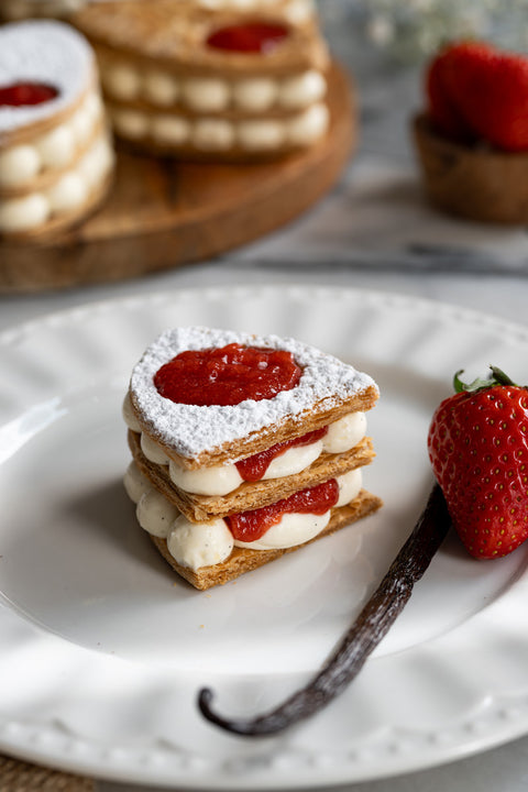 Recette Mille-Fleurs Fraise Vanille