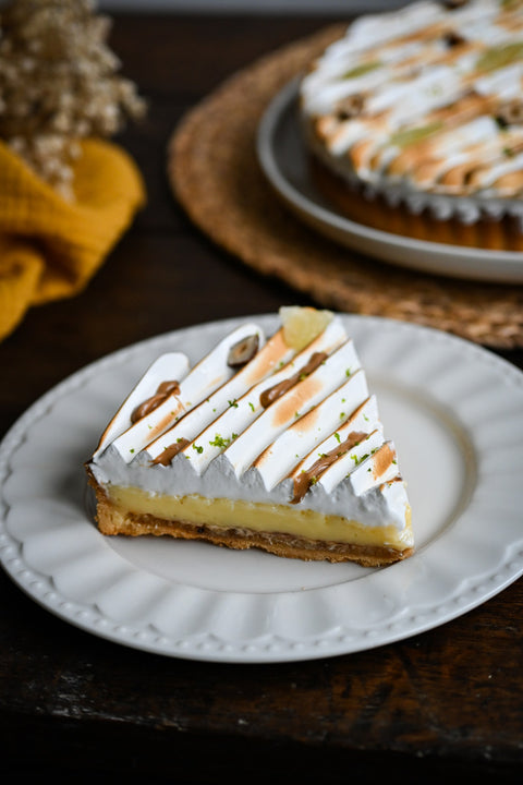 Tarte Citron Noisette Meringuée