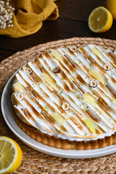 Tarte Citron Noisette Meringuée