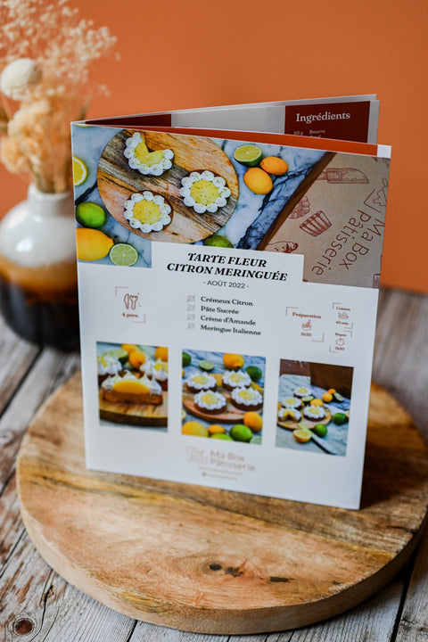 Recette Tartes Fleur Citron Meringuée